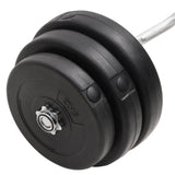 NNEVL Curl Barbell with Plates 90 kg
