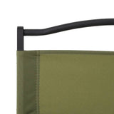 NNEVL Camping Chairs 2 pcs Green 54x55x78 cm Oxford Fabric