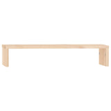 NNEVL Monitor Stand 50x27x10 cm Solid Wood Pine