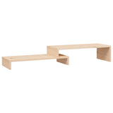 NNEVL Monitor Stand (52-101)x22x14 cm Solid Wood Pine