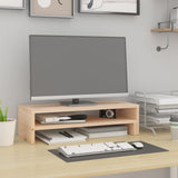NNEVL Monitor Stand (52-101)x22x14 cm Solid Wood Pine
