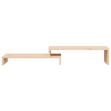 NNEVL Monitor Stand (52-101)x22x14 cm Solid Wood Pine