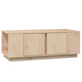 NNEVL Coffee Table 110x50x40 cm Solid Wood Pine