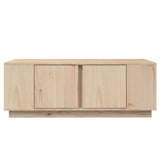NNEVL Coffee Table 110x50x40 cm Solid Wood Pine