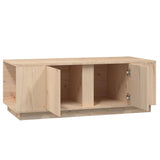 NNEVL Coffee Table 110x50x40 cm Solid Wood Pine
