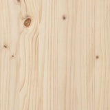 NNEVL Coffee Table 80x55x40.5 cm Solid Wood Pine