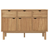 NNEVL Sideboard OTTA 114x43x73.5 cm Solid Wood Pine
