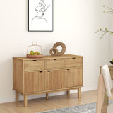 NNEVL Sideboard OTTA 114x43x73.5 cm Solid Wood Pine