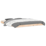 NNEVL Bed Frame without Mattress 150x200 cm Solid Wood Pine