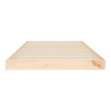 NNEVL Bed Frame without Mattress 90x190 cm Solid Wood Pine