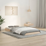 NNEVL Bed Frame without Mattress 90x190 cm Solid Wood Pine