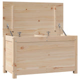 NNEVL Storage Box 80x40x45.5 cm Solid Wood Pine