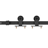 NNEVL Sliding Door with Hardware Set 76x205 cm ESG Glass&Aluminium