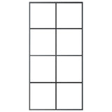 NNEVL Sliding Door with Hardware Set 102.5x205 cm ESG Glass&Aluminium