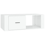 NNEVL Coffee Table White 100x50.5x35 cm Engineered Wood