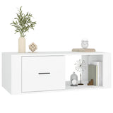 NNEVL Coffee Table White 100x50.5x35 cm Engineered Wood