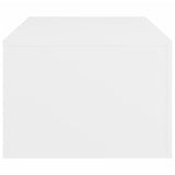 NNEVL Coffee Table White 100x50.5x35 cm Engineered Wood