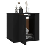 NNEVL Wall Mounted TV Cabinets 2 pcs Black 40x34.5x40 cm
