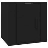 NNEVL Wall Mounted TV Cabinets 2 pcs Black 40x34.5x40 cm