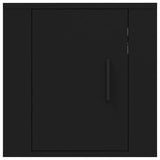 NNEVL Wall Mounted TV Cabinets 2 pcs Black 40x34.5x40 cm