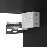 NNEVL Wall Mounted TV Cabinets 2 pcs Black 40x34.5x40 cm