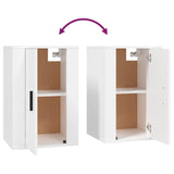 NNEVL Wall Mounted TV Cabinet White 40x34.5x60 cm