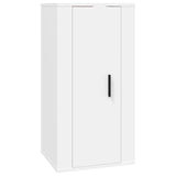 NNEVL Wall Mounted TV Cabinet White 40x34.5x80 cm