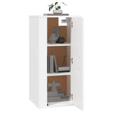 NNEVL Wall Mounted TV Cabinet White 40x34.5x80 cm