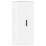 NNEVL Wall Mounted TV Cabinet White 40x34.5x80 cm