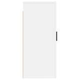 NNEVL Wall Mounted TV Cabinet White 40x34.5x80 cm