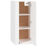NNEVL Wall Mounted TV Cabinet White 40x34.5x80 cm