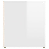 NNEVL TV Cabinets 2 pcs High Gloss White 80x31.5x36 cm Engineered Wood