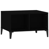 NNEVL Coffee Table Black 60x50x36.5 cm Engineered Wood
