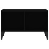 NNEVL Coffee Table Black 60x50x36.5 cm Engineered Wood
