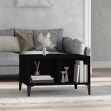 NNEVL Coffee Table Black 60x50x36.5 cm Engineered Wood