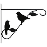 NNEVL Hanging Basket Brackets 4 pcs Black Steel
