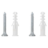 NNEVL Hanging Basket Brackets 4 pcs Black Steel
