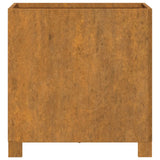 NNEVL Planters with Legs 2 pcs Rusty 42x40x43 cm Corten Steel