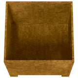 NNEVL Planters with Legs 2 pcs Rusty 42x40x43 cm Corten Steel