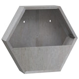 NNEVL Wall Planters 2 pcs Rusty Corten Steel 46x10x40 cm