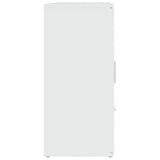 NNEVL Sideboard White 91x29.5x65 cm Engineered Wood