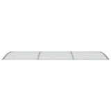 NNEVL Door Canopy Grey 300x100 cm Polycarbonate