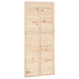 NNEVL Barn Door 90x1.8x214 cm Solid Wood Pine