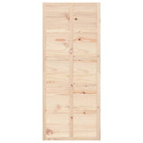 NNEVL Barn Door 90x1.8x214 cm Solid Wood Pine