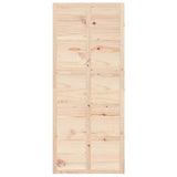 NNEVL Barn Door 90x1.8x214 cm Solid Wood Pine