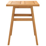 NNEVL Side Table 45x45x60 cm Solid Wood Acacia