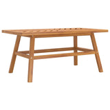 NNEVL Coffee Table 100x50x45 cm Solid Wood Acacia