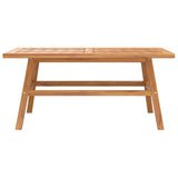 NNEVL Coffee Table 100x50x45 cm Solid Wood Acacia