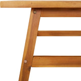 NNEVL Coffee Table 100x50x45 cm Solid Wood Acacia
