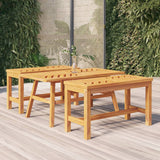 NNEVL Coffee Table 100x50x45 cm Solid Wood Acacia